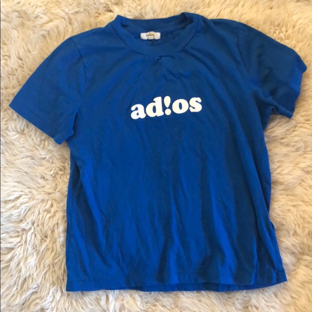 Madewell Adios Blue Tee